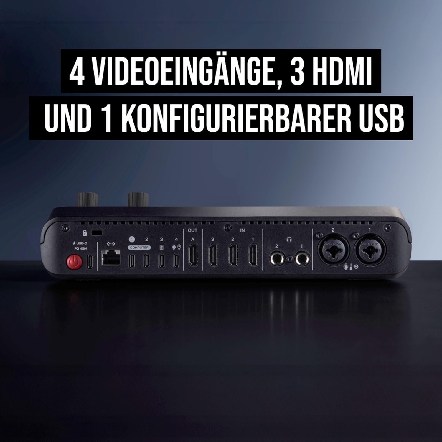 Rode Rodecaster Video S konsola do produkcji audio i wideo z kablem podmic i keepdrum