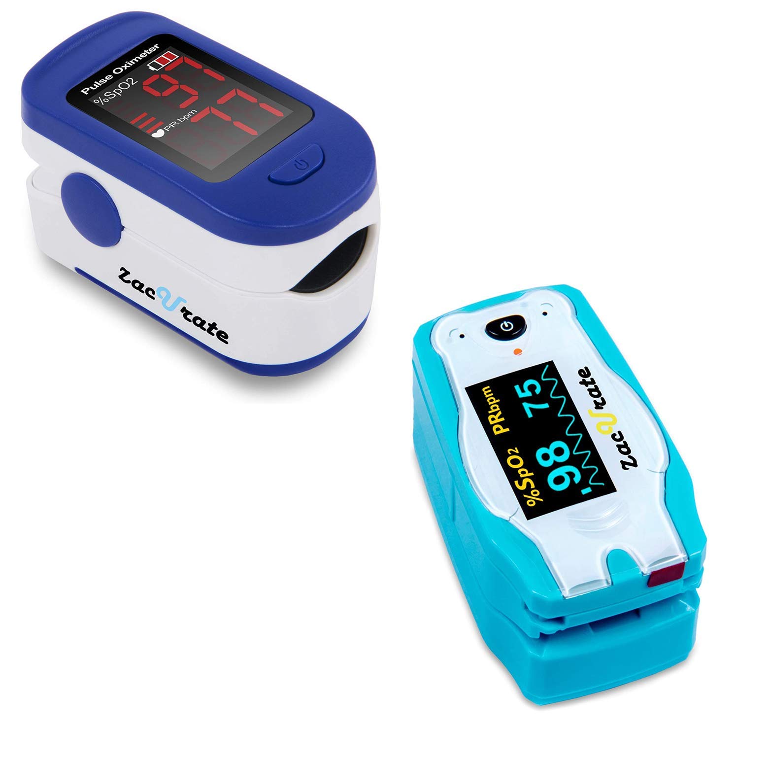 Buy Zacurate 500BL Fingertip Pulse Oximeter and Children Digital Pulse