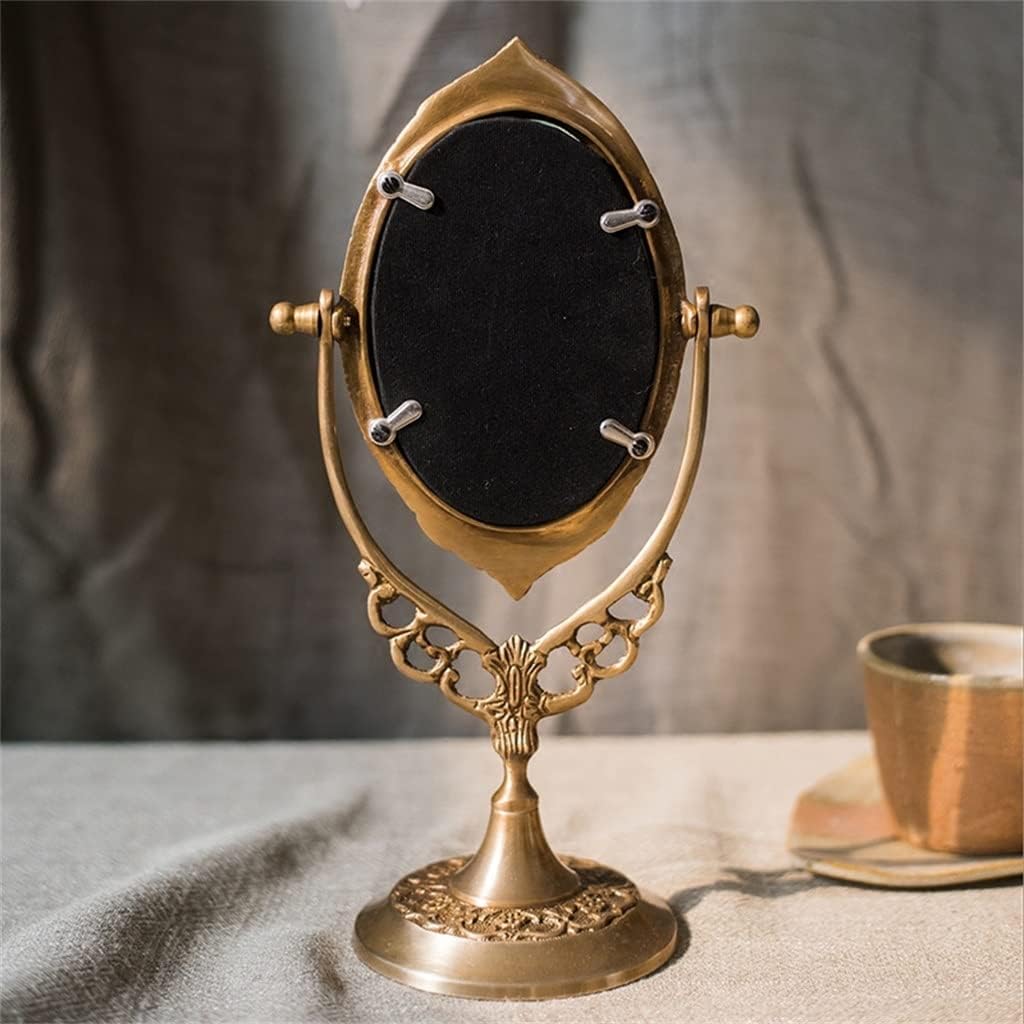 Vintage Art Stand Compact Old Design Small Antique Dressing Frame Retro Cosmetic Dresser