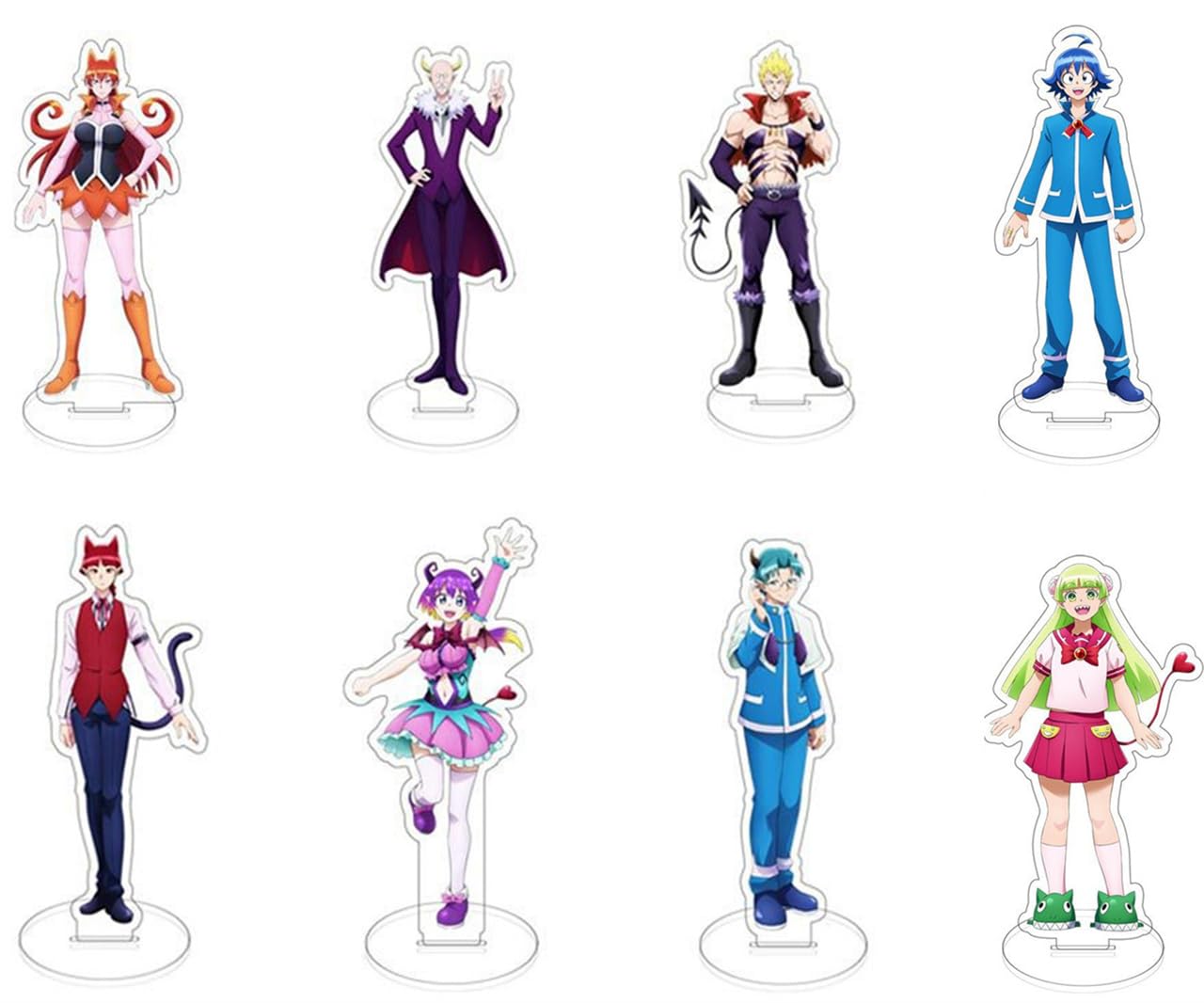 魔入りました!入間くん 全サアクリルスタンド 入間 アスモデウス クララ アメリ Amazon.co.jp: 魔入りました！入間くん 鈴木入間 クララ アメリ