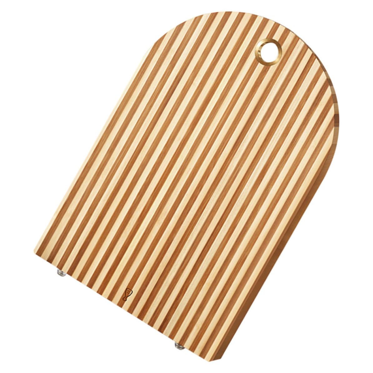 Tabla de Cortar de Madera Pequeña, Antideslizante, para Cocina