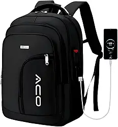 [Assista o Vídeo] Mochila Cabo De Aço Notebook Anti Furto Reforçada Masculina Feminina Impermeável Escolar Faculdade Trabalho Viagem Resistente Executiva Saída USB e Fone DE OUVIDO
