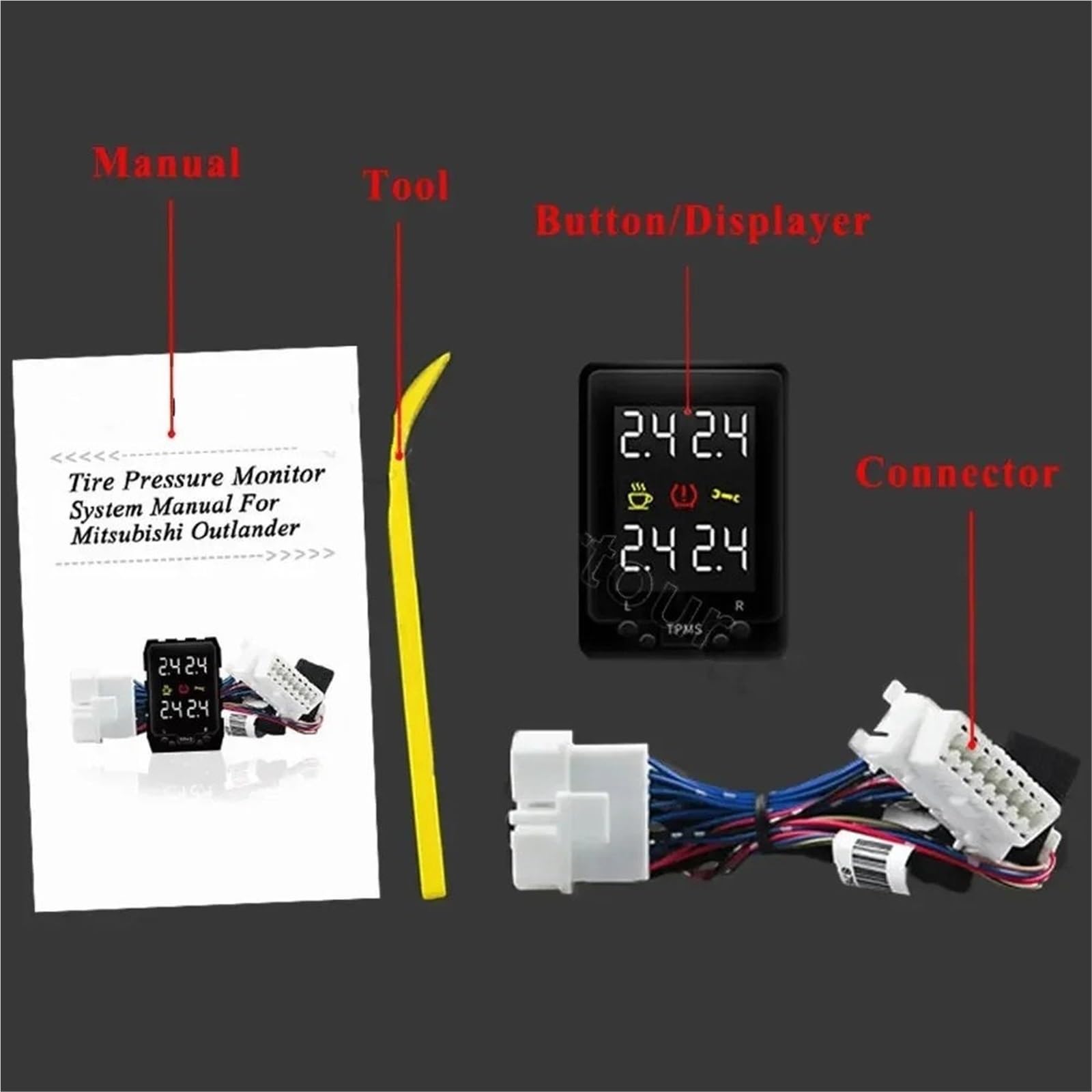 Sensor de Presión de Neumáticos Apto ParaMitsubishi Outlander 3