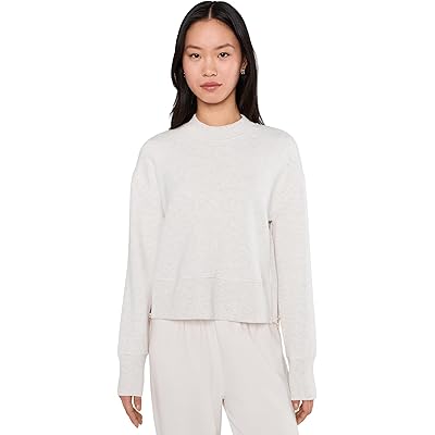 Varley Philippe Crop Sweat ivory marl