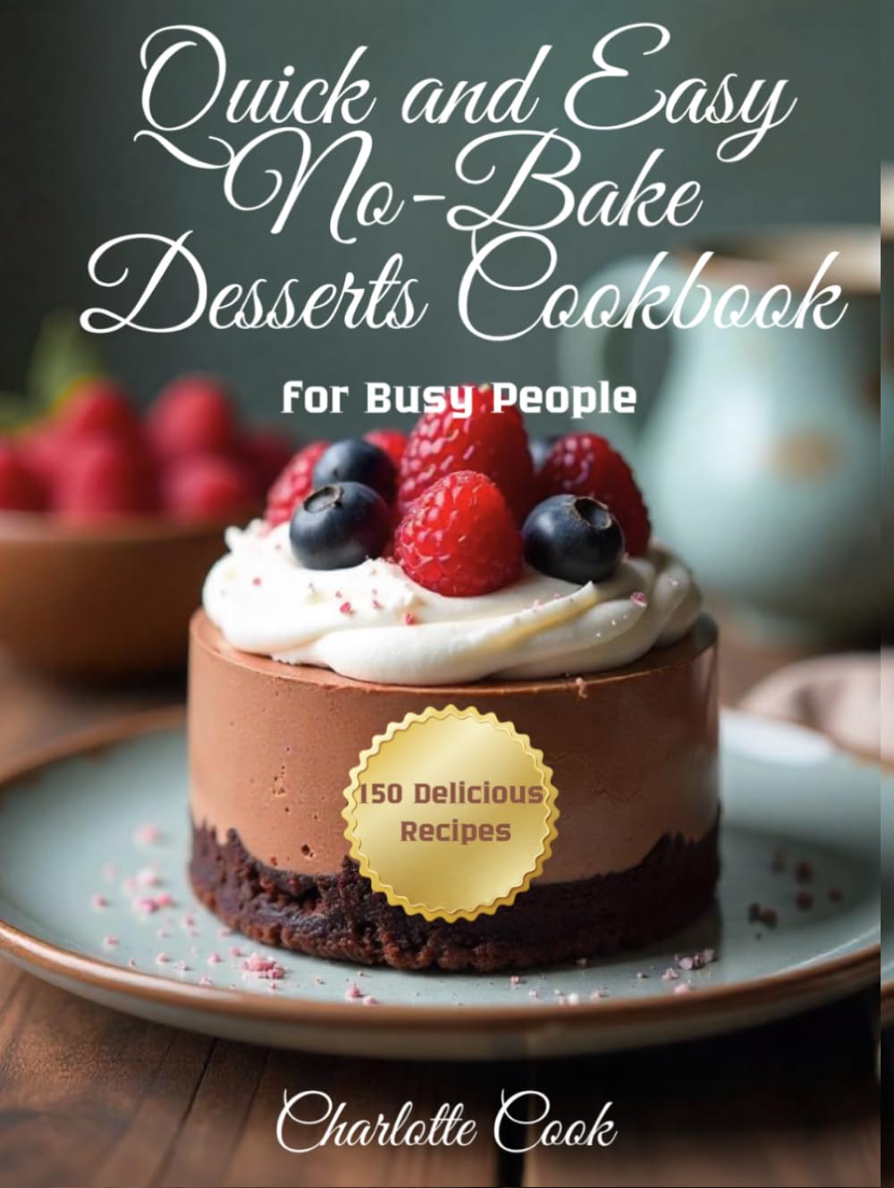 Quick and Easy No-Bake Desserts Cookbook: 150 Delicious Recipes for Busy People