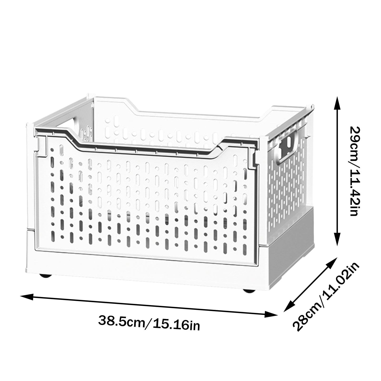 Panier à roulettes, panier à roulettes portable, panier de rangement sous le lit, panier métallique sur roulettes, 28 x 29 x 38,5 cm, blanc, gris, bac de rangement pour dortoir d'étudiant,