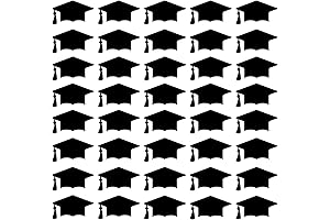 120PCS Graduation Cap Letter Stickers