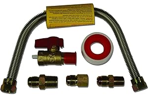 18" Universal Gas Appliance Hook-up Kit: The Lifeline for Seamless Gas Connections
