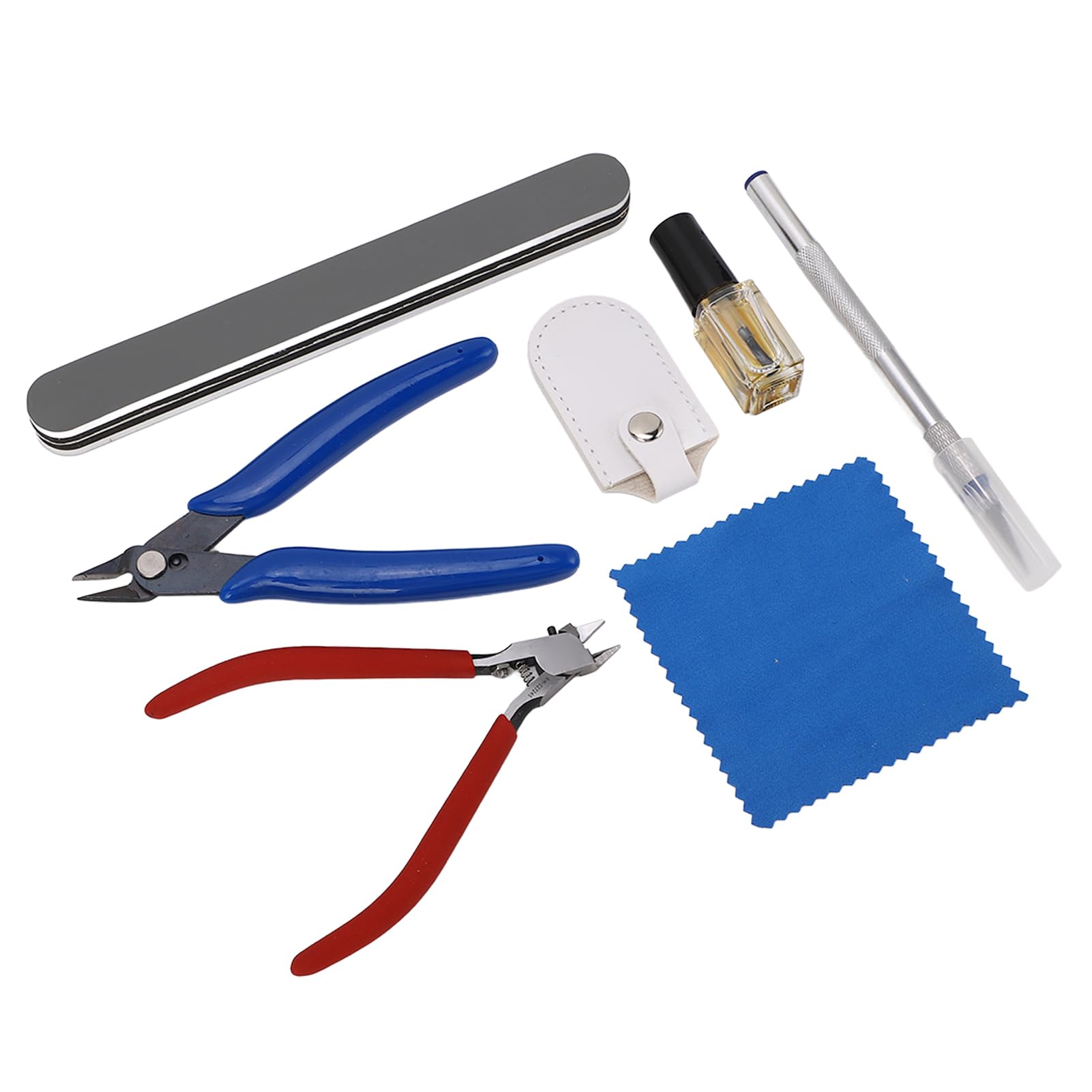 Garosa Tronchese per Fissaggio Modelli Pinza per Modelli in Acciaio Ad Alto Tenore di Carbonio Lama a Filo Singolo per Riparazione in Plastica Manutenzione Impugnatura Ergonomica per Utenti Hobbistici
