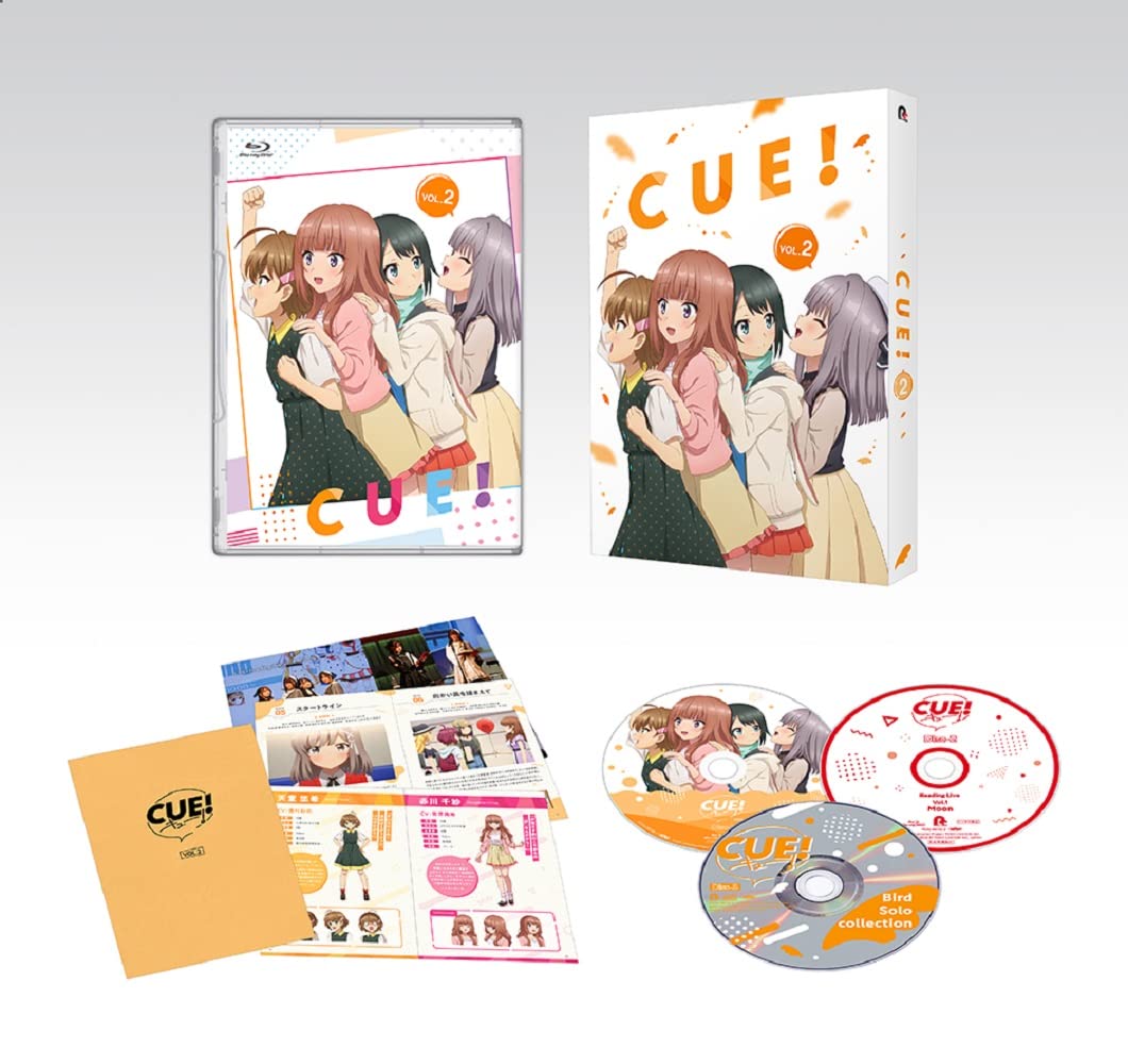 TV anime "CUE!" Volume 2 (no benefits) [Blu-ray]