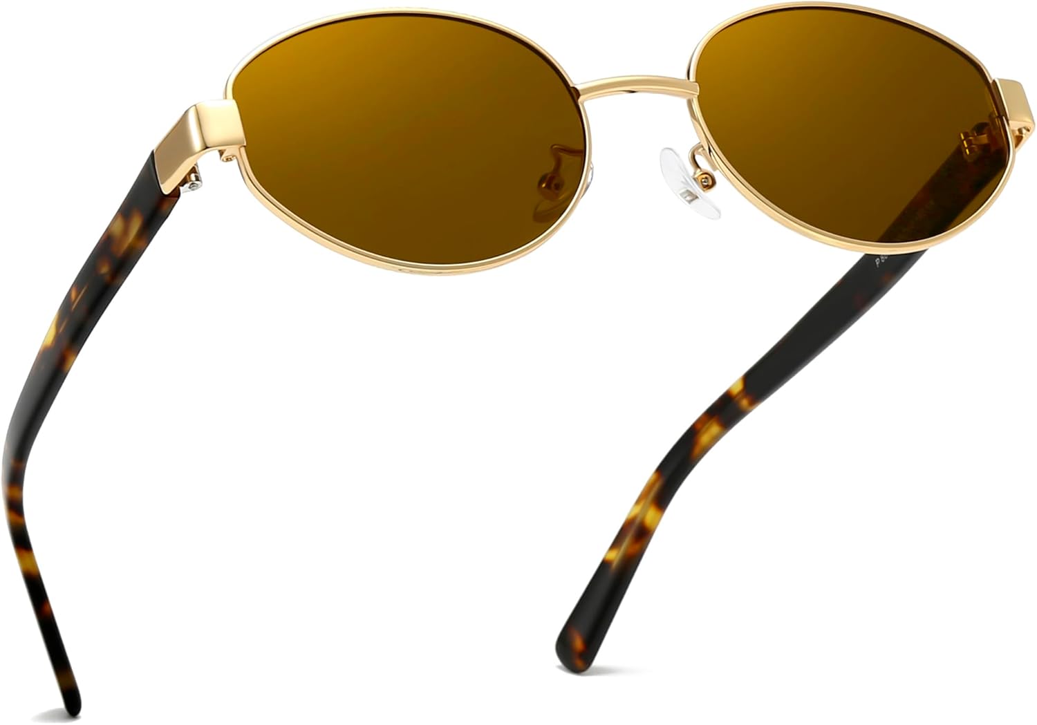 SUNGAIT Retro Oval Sunglasses for Women Polarized Sun Glasses Trendy Classic UV400