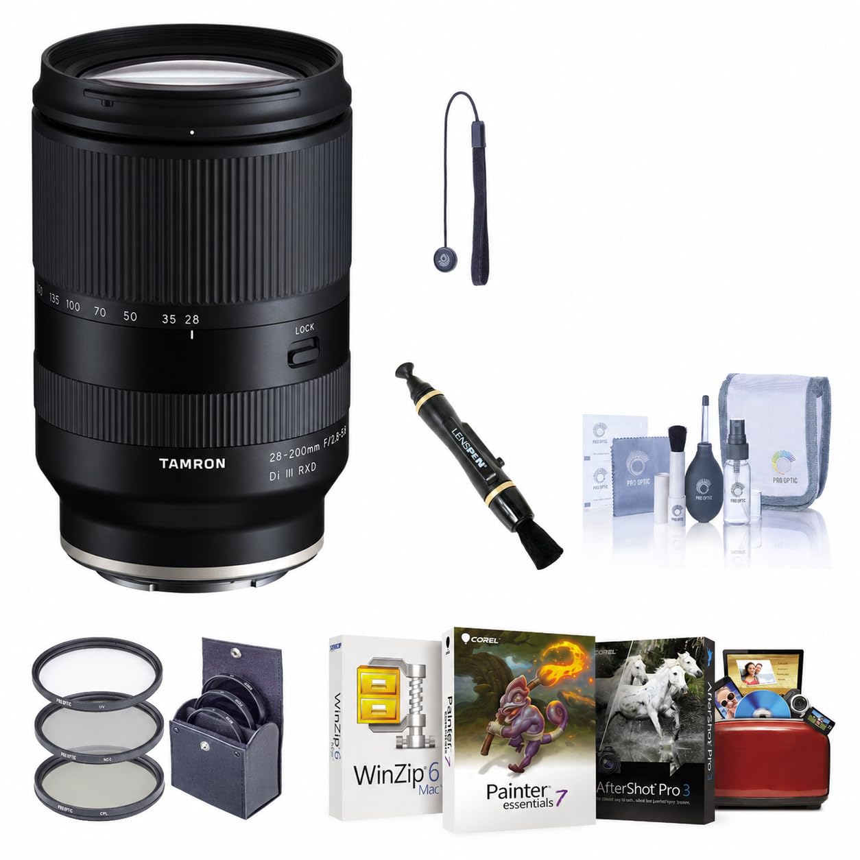 Amazon.com: Tamron 28-200mm f/2.8-5.6 Di III RXD Lens for Sony E