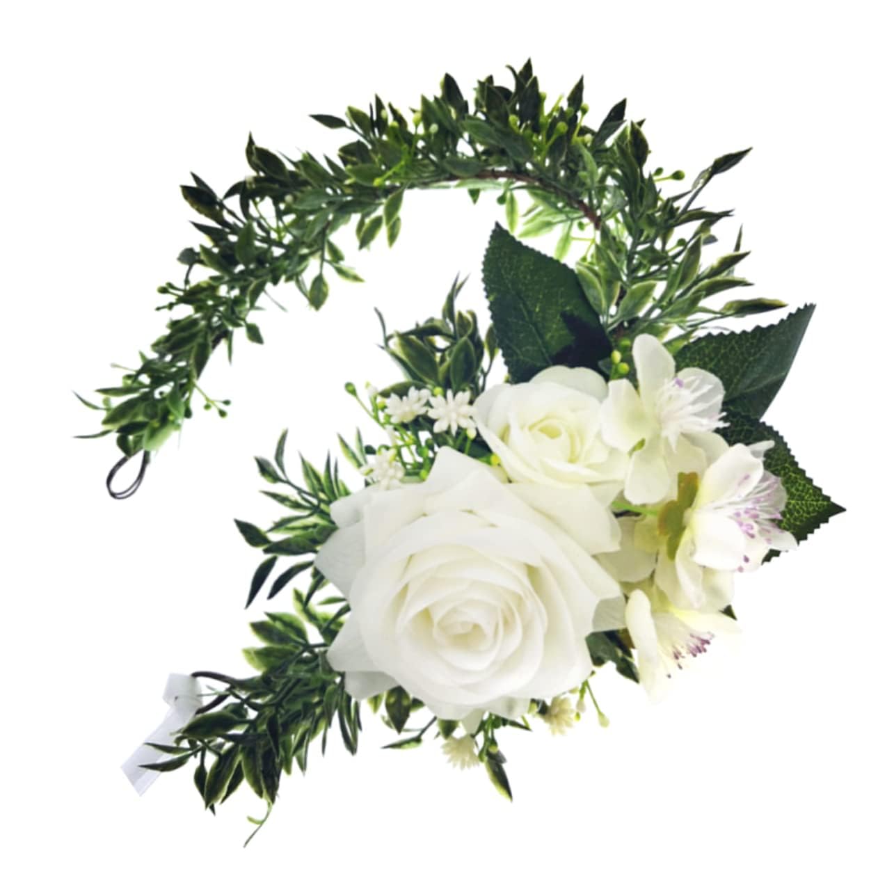 Brautkranz, Damen-Haarschmuck, Mädchen-Stirnbänder, Blumen-Stirnbänder for Damen, Stirnbänder for Mädchen, Blumen-Tiara, Hochzeit, Blumen-Haarkranz, Braut-Haarschmuck, Blumenkronen/84/637