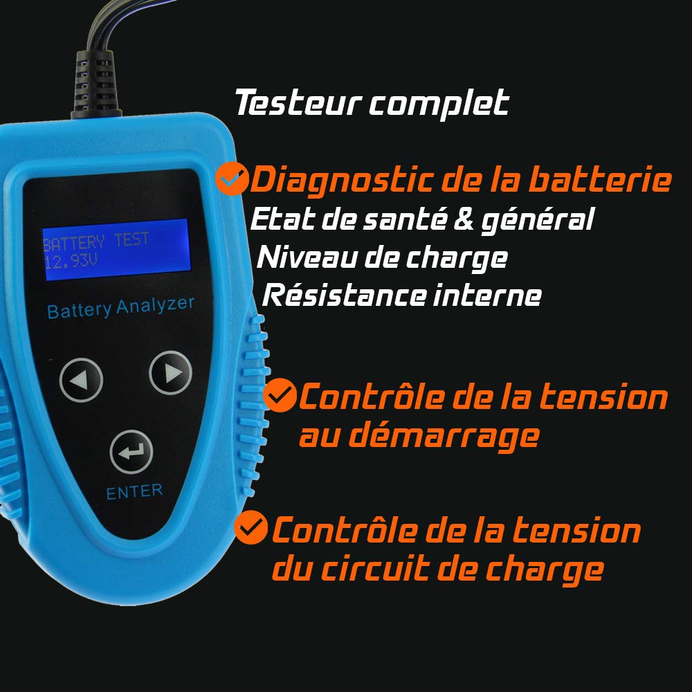 XL Perform Tool Xlpt Analyseur de Batterie et Circuit D'alternateur