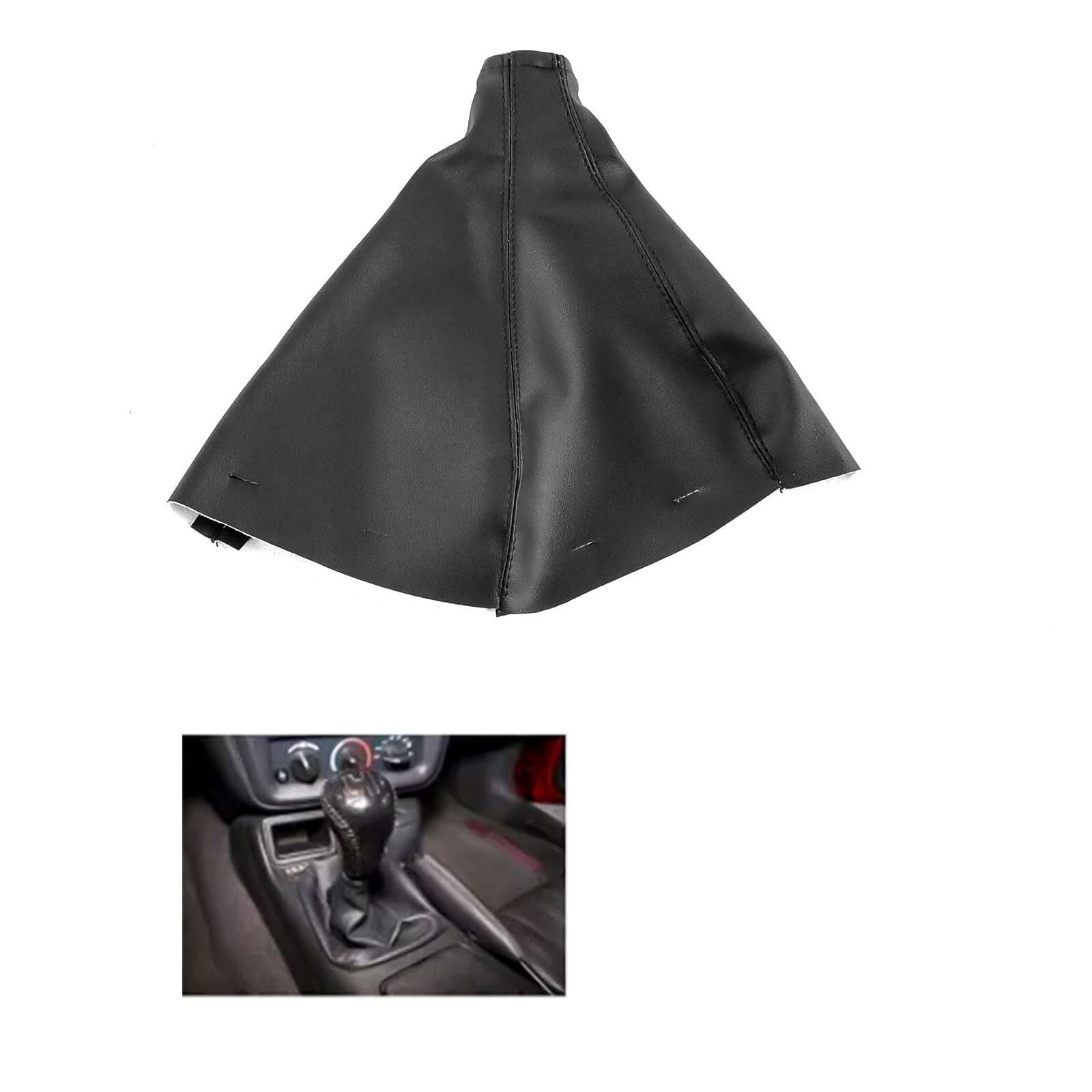 dreamdragon 5/6 Speed Console Shifter Boot Cover Compatible with 1997-2002 Camaro Firebird Replacement HT10271371