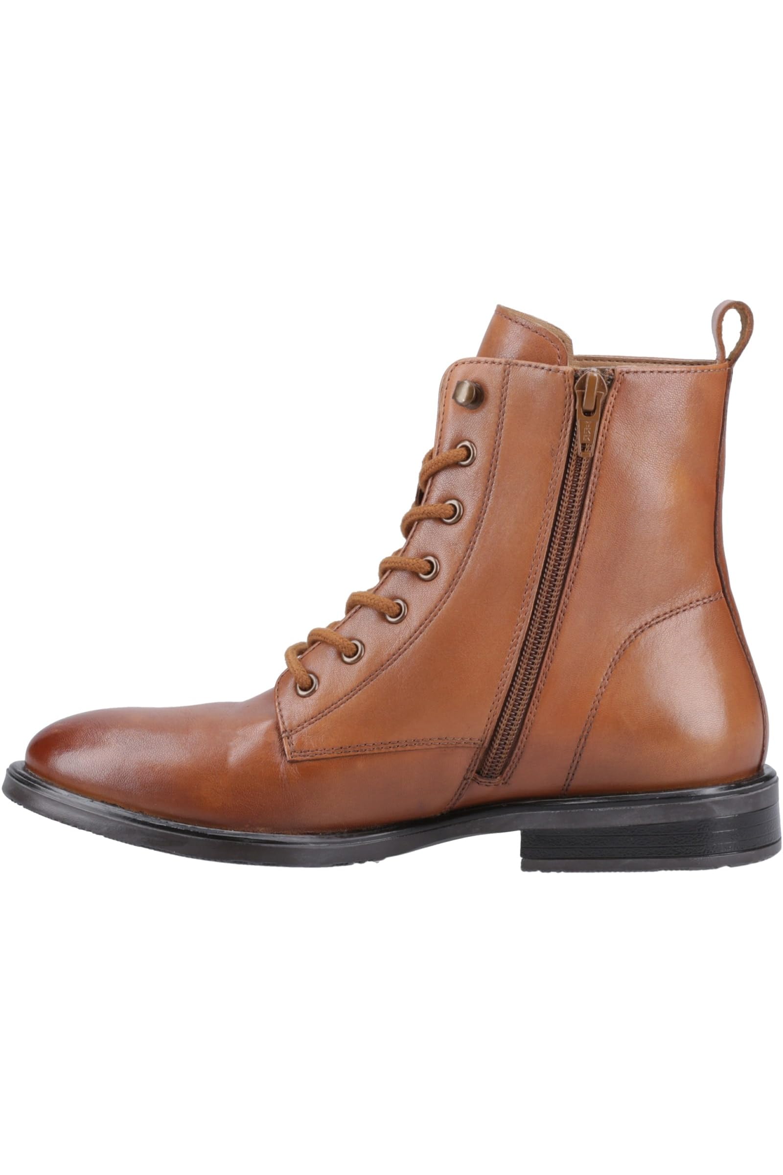 Hush Puppies Female Valentina Lace Boot, Tan, 4