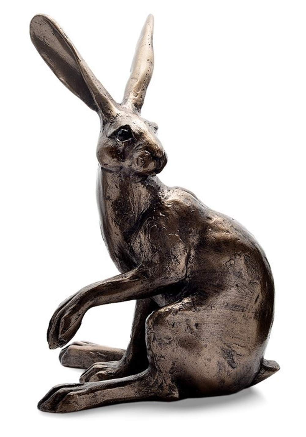 Frith Bronze Sculpture S159 Hattie Hare Figurine 20.5Cm Ornament Collection Figure