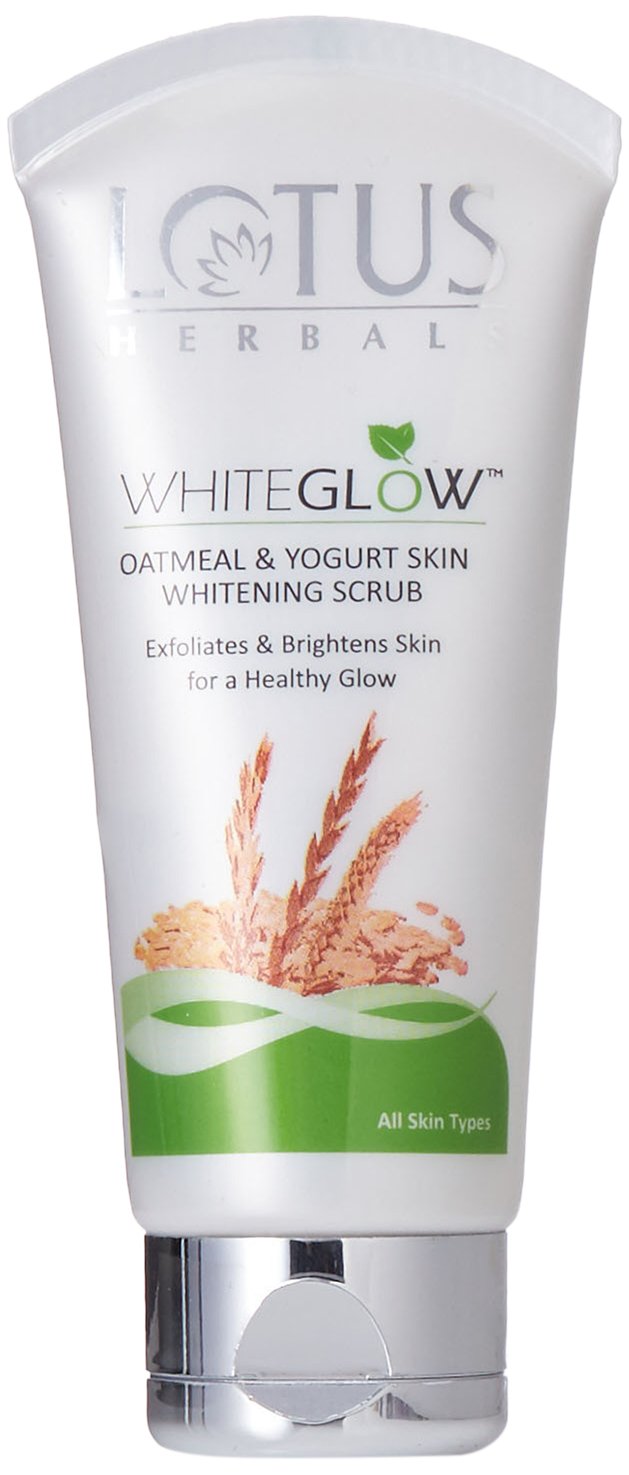 Buy Lotus Herbals Whiteglow Oatmeal and Yogurt Skin Whitening Scrub