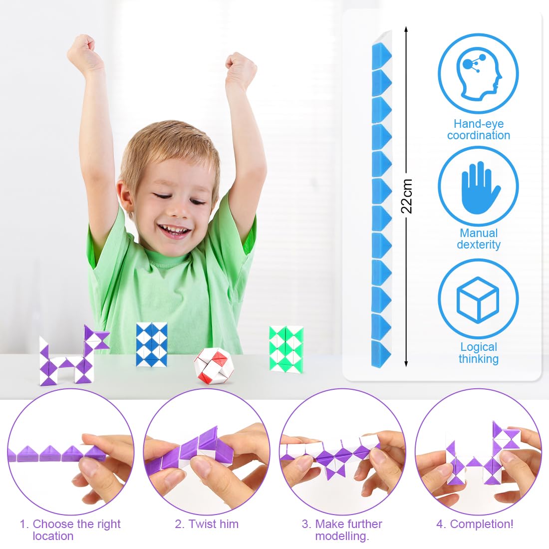 Pinata Compleanno Bambino, 40 Pcs Gadget Compleanno Giocattoli, Regalini Festa Compleanno Bambini, set Regalini Fine festa Compleanno, Gadget Bambini Arcobaleno Molla