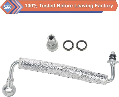 Miniatura 5 de ZONFANT Tubo de alimentación de aceite turbo, línea de retorno de aceite del turbocompresor compatible con Buick Chevy Vehicle Encore 13-18, Cruze