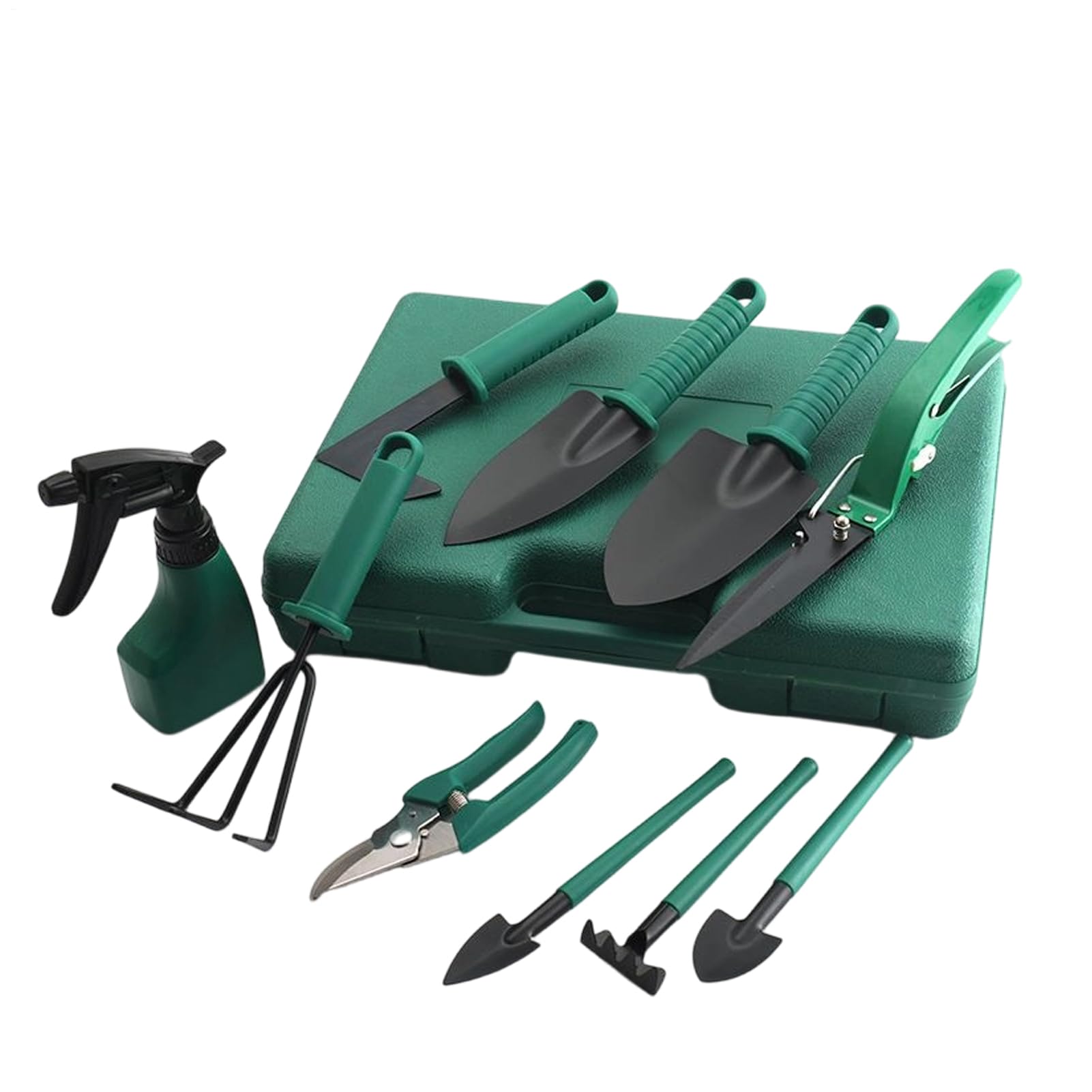 Kit per Giardinaggio Attrezzi Manuali Antiscivolo e Resistente per Piante | Strumenti Per Il Giardinaggio E La Piantumazione per Patii Cortili Portico Balconi Terrazze Percorsi