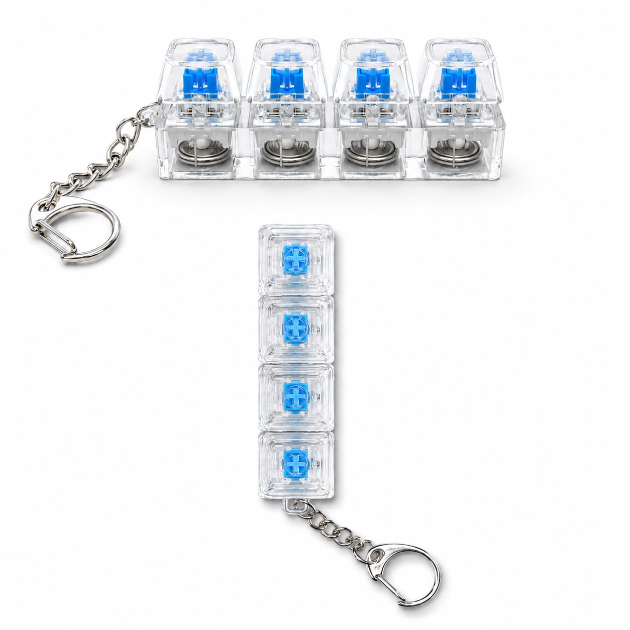 Monex Garments Transparent Mechanical Keyboard Switch Keychain
