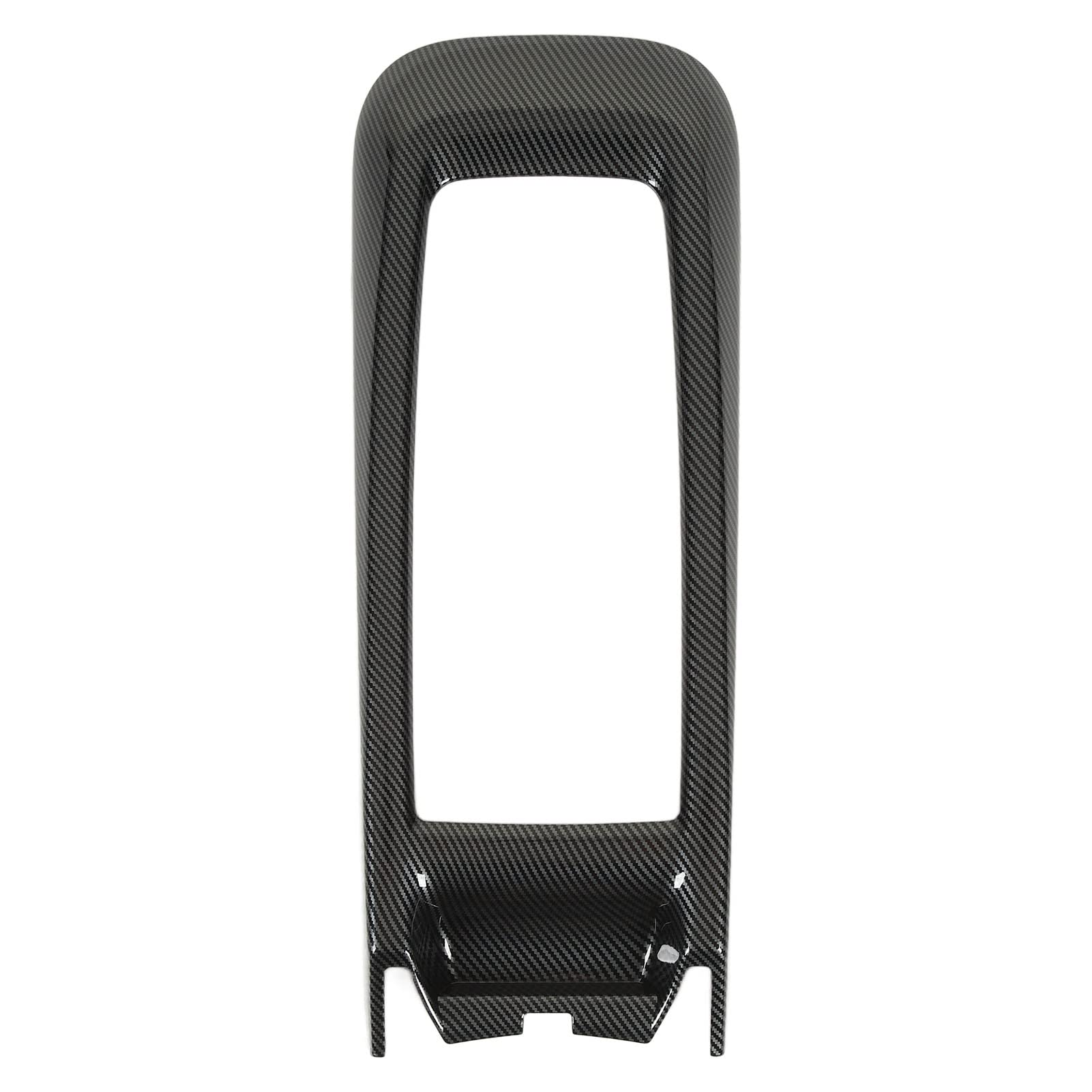 Cadre De Couverture du Porte-Gobelet pour ID4X 2021-2023 Autocollant De Garniture en Fibre De Carbone Facile À Installer Pièce De Console De Qualité Supérieure Design Élégant Et Moderne