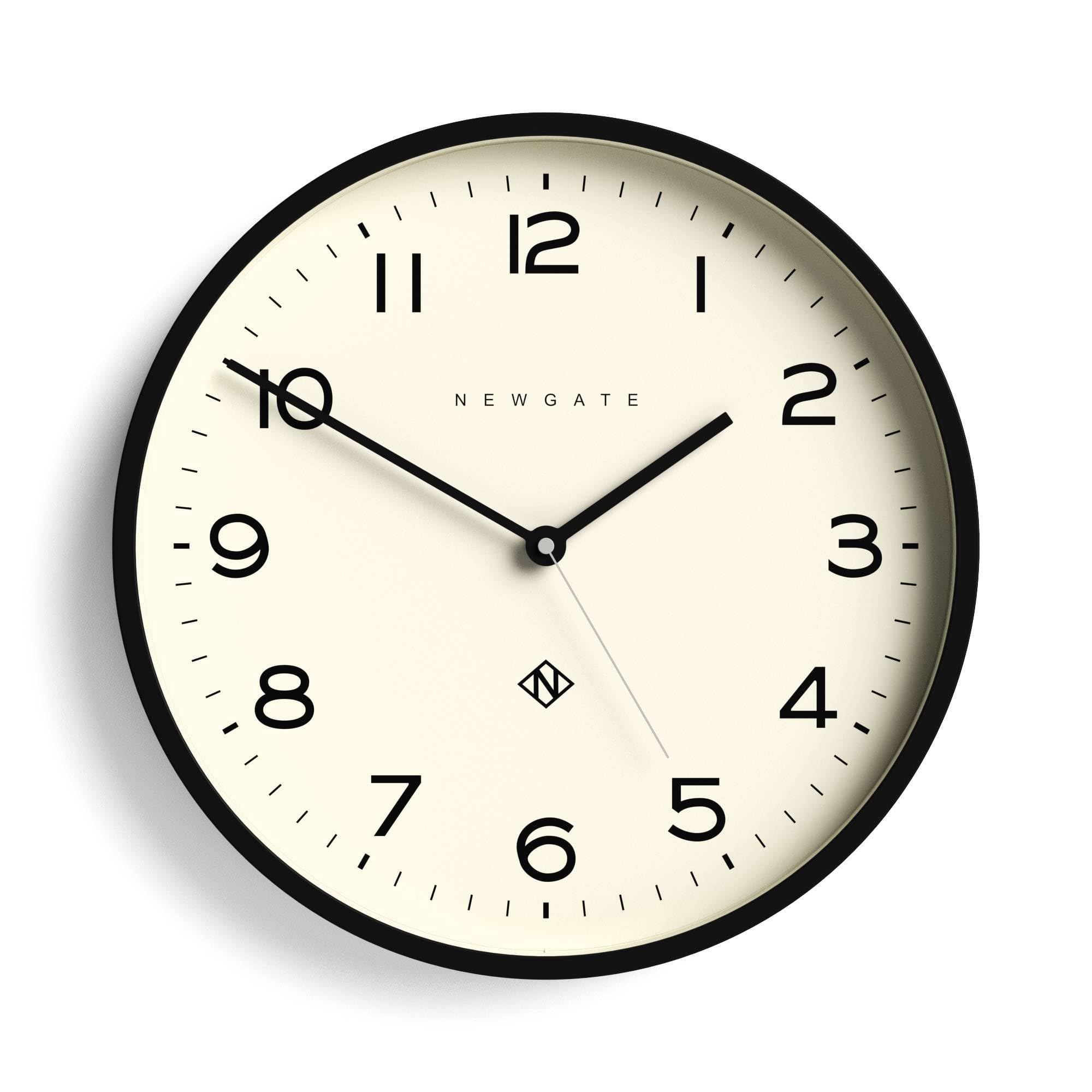 NEWGATE Brixton Wall Clock Chrome 掛け時計 NEWGATE WALL CLOCK BRIXTON WEST ELM RETRO STYLE CHROME CLOCK
