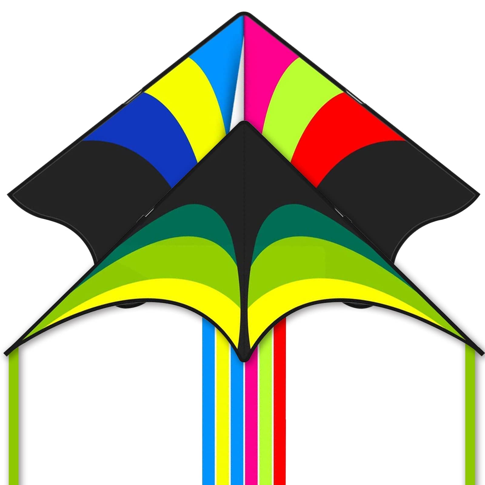 Mint's Colorful Life Delta Kites 2 Pack