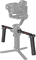 Vista 7 de SMALLRIG Mango Doble Empuñadura para Cardán DJI RS 4 /RS 4 Pro/RS 3 / RS 3 Pro/RS 2 / RSC 2, Empuñadura de Mango de Cardán con Rieles NATO, Zapata