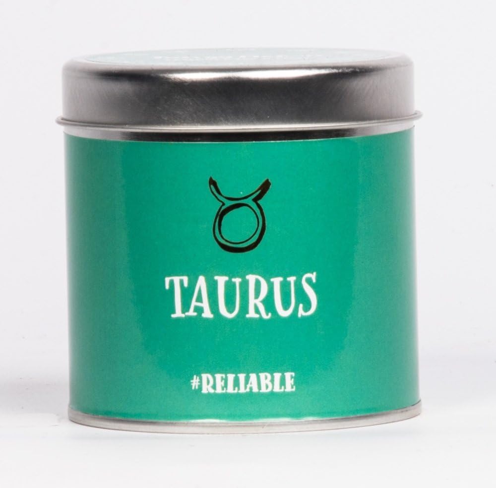 Taurus Zodiac Fragrance Candle- Lemongrass & Lime Scent