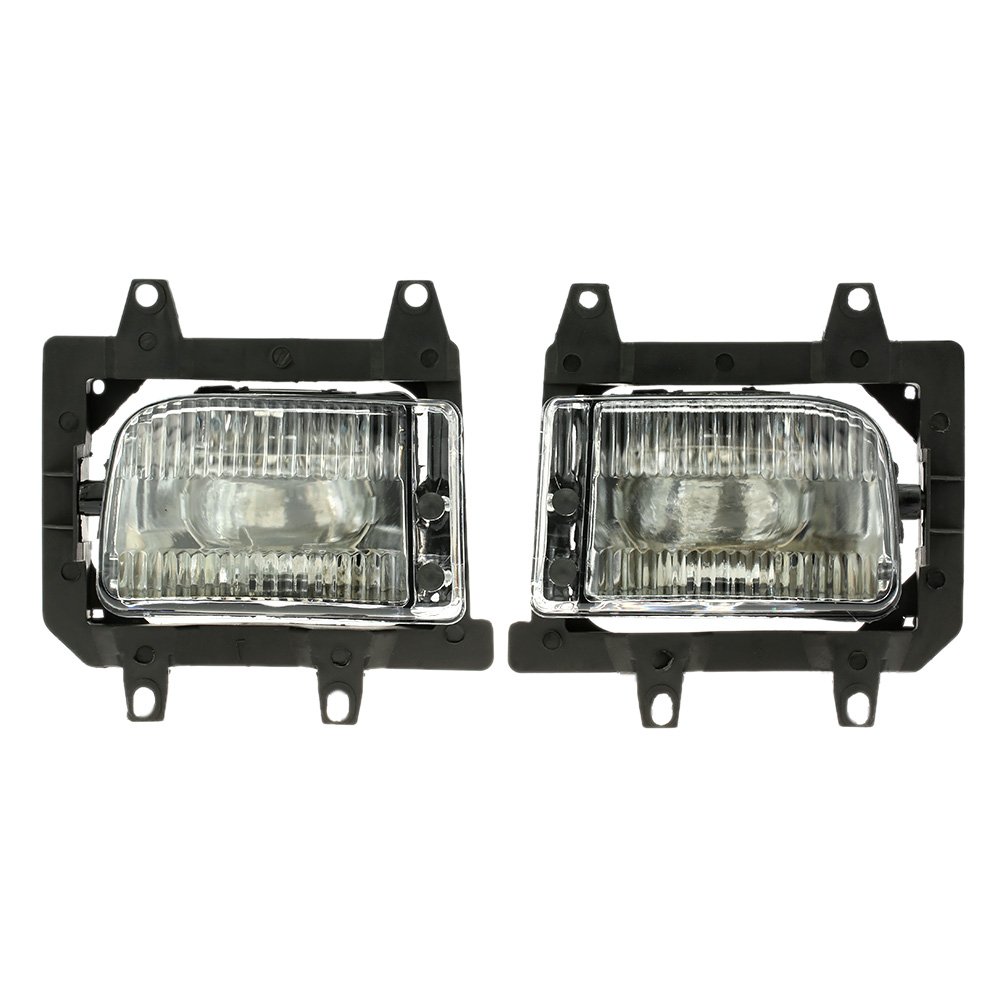 Lente de luz antiniebla E30 de alta resistencia en ABS transparente para BMW Serie 3 1985-1993