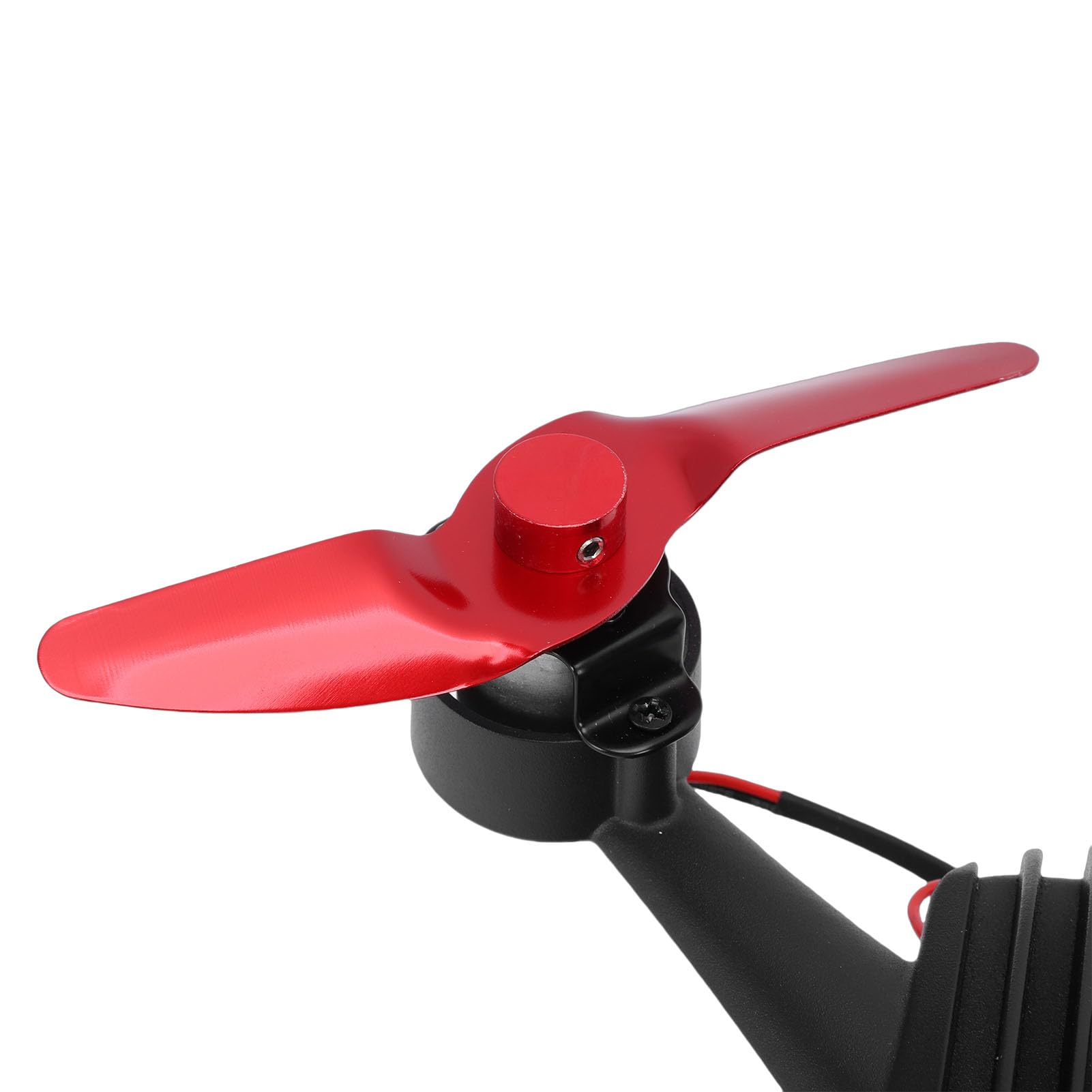 Ventola Termica per Stufa a Legna in Lega di Alluminio, Forma a Drone, 1000-1600rpm ≤25db, per Caminetto a Pellet e Gas, Montaggio a Parete