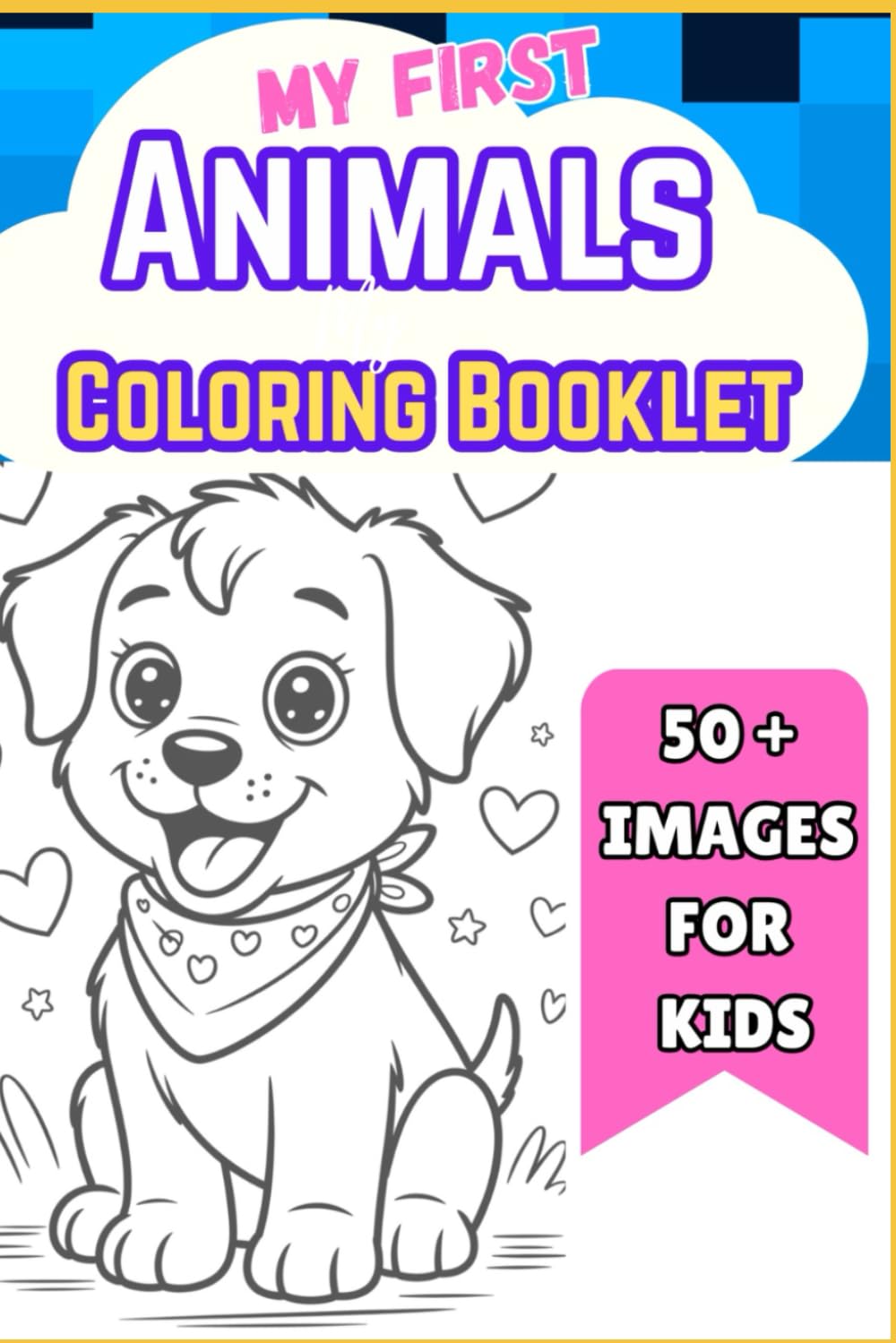 My First Animals Coloring Booklet- BoBoPanda