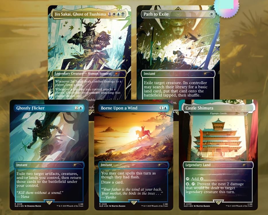 MTG Secret Lair Ghost of Tsushima Foil版 Secret Lair x Ghost of Tsushima | Secret Lair