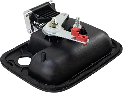 Miniatura 293 de TRQ Manija de la puerta exterior trasera izquierda del lado del conductor negra compatible con Honda Civic 2001-2005