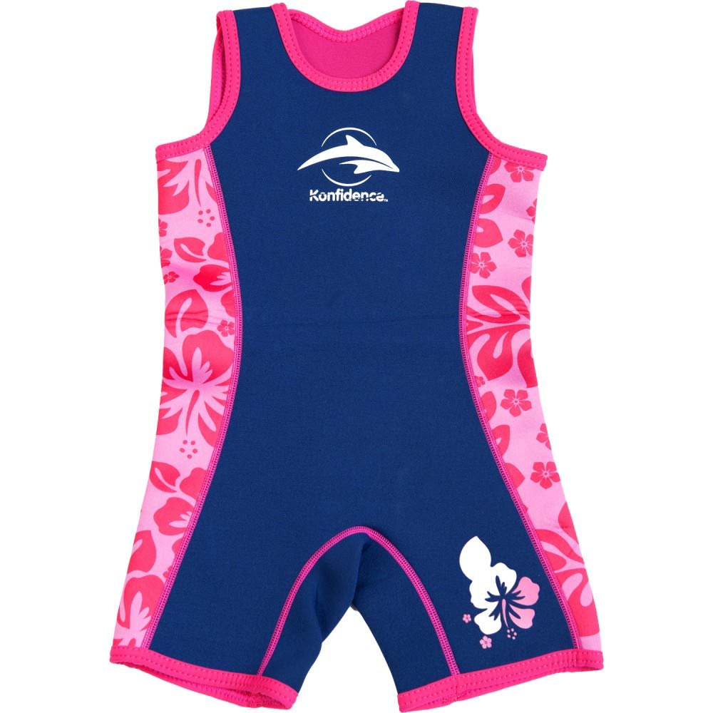 KonfidenceChild Wetsuit Pink Hibiscus (2-3 Years)