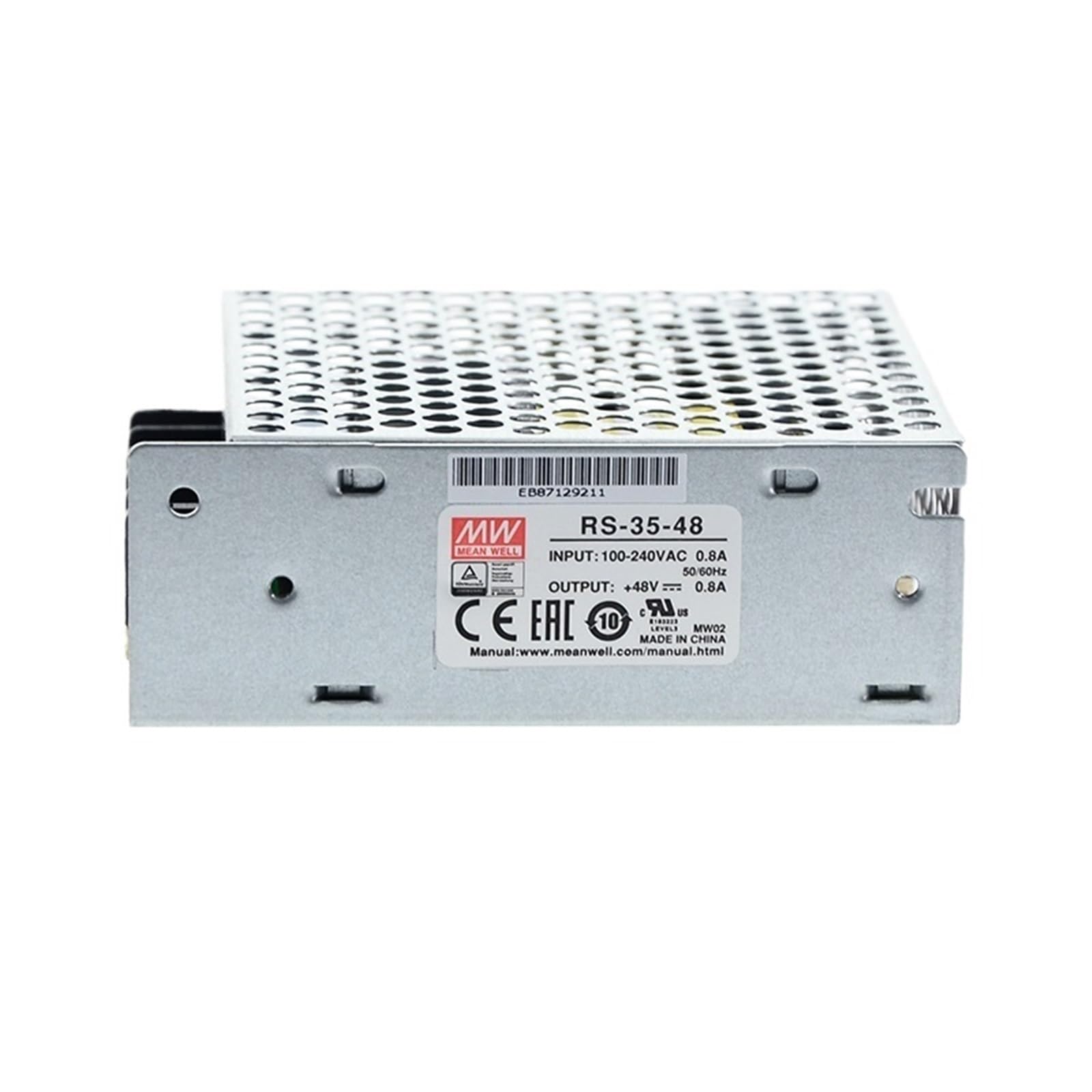 FCARUMIQP RS-35 35W Switching Power Supply 110V 220VAC to 3.3V 5V 12V 15V 24V 48VDC LED Driver Dropshipping(Rs-35-48 48v)