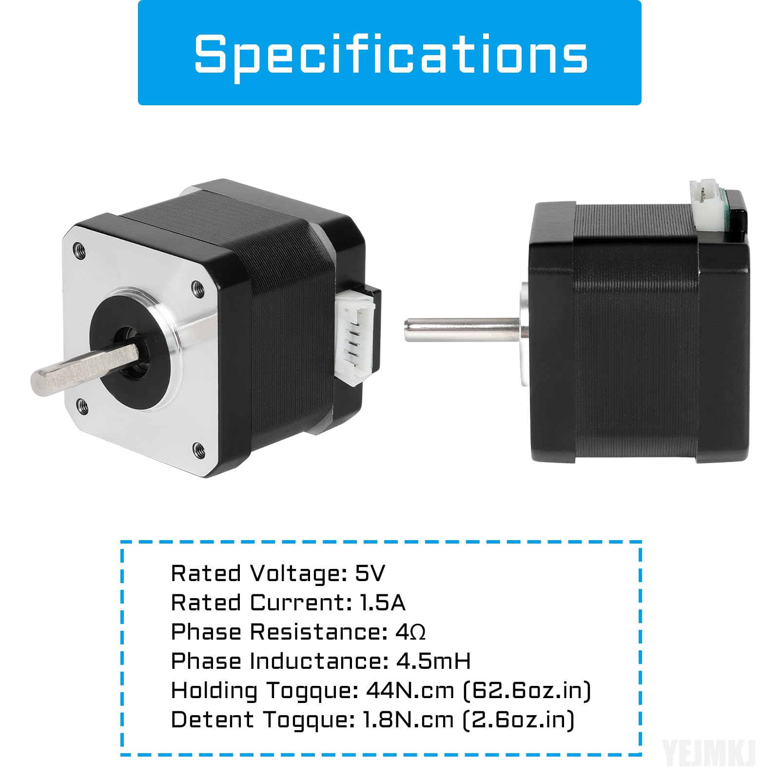 Nema 17 Leitspindel-Schrittmotor – 100 Mm, T8, 0, Produktbild-Vorschau 4