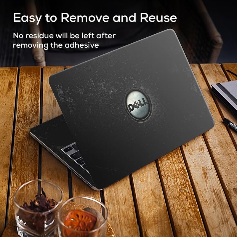 Image of Galaxsia DSGN 367 Full Body Laptop Skin Bubble-Free| Laminated & Removable | HD Quality Sticker for Laptops Upto 15.6 Inches Compatible with DELL