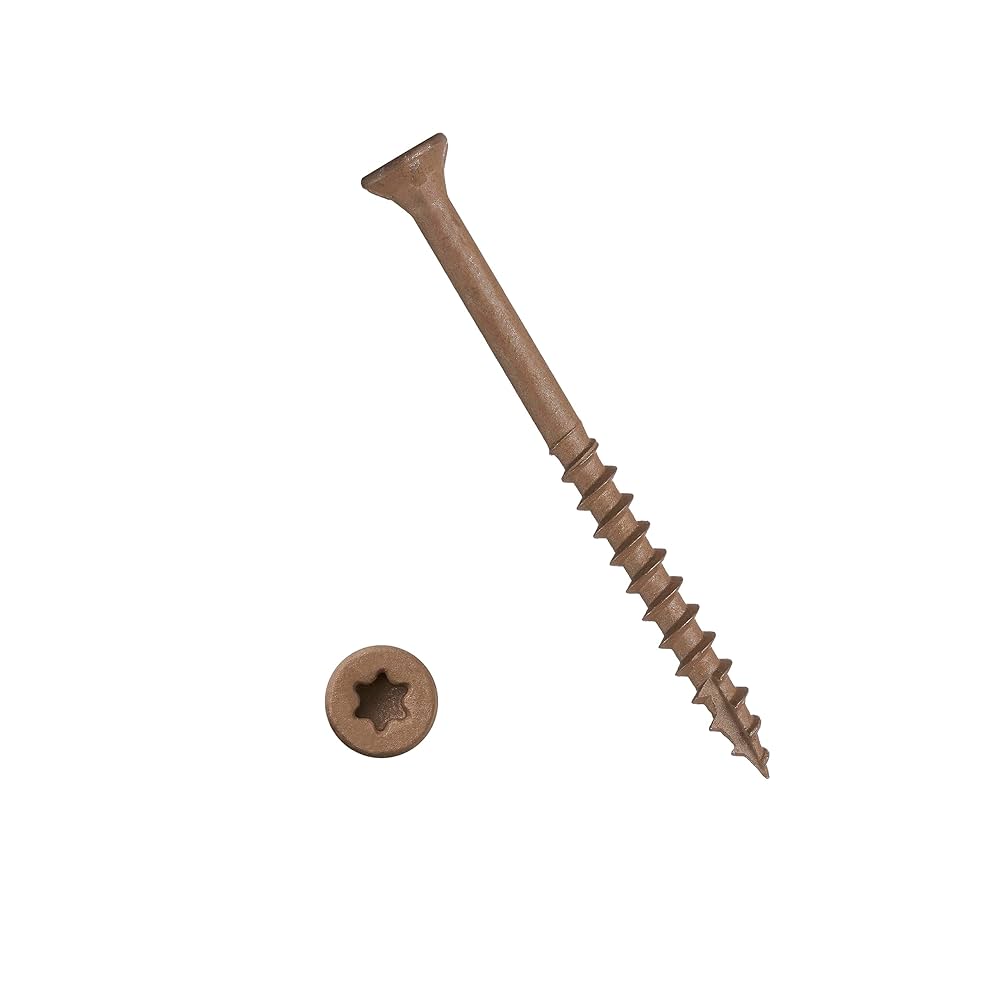 てつぶり Wood Screw,Star Drive,Torx 25, Type 17 Slot Point,Wood Screw
