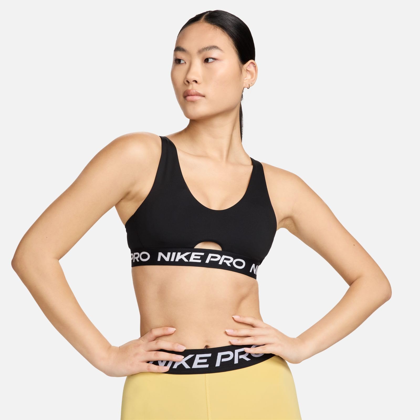 Nike Donna PRO Indy Plunge Bra SW Sports Bra Donna