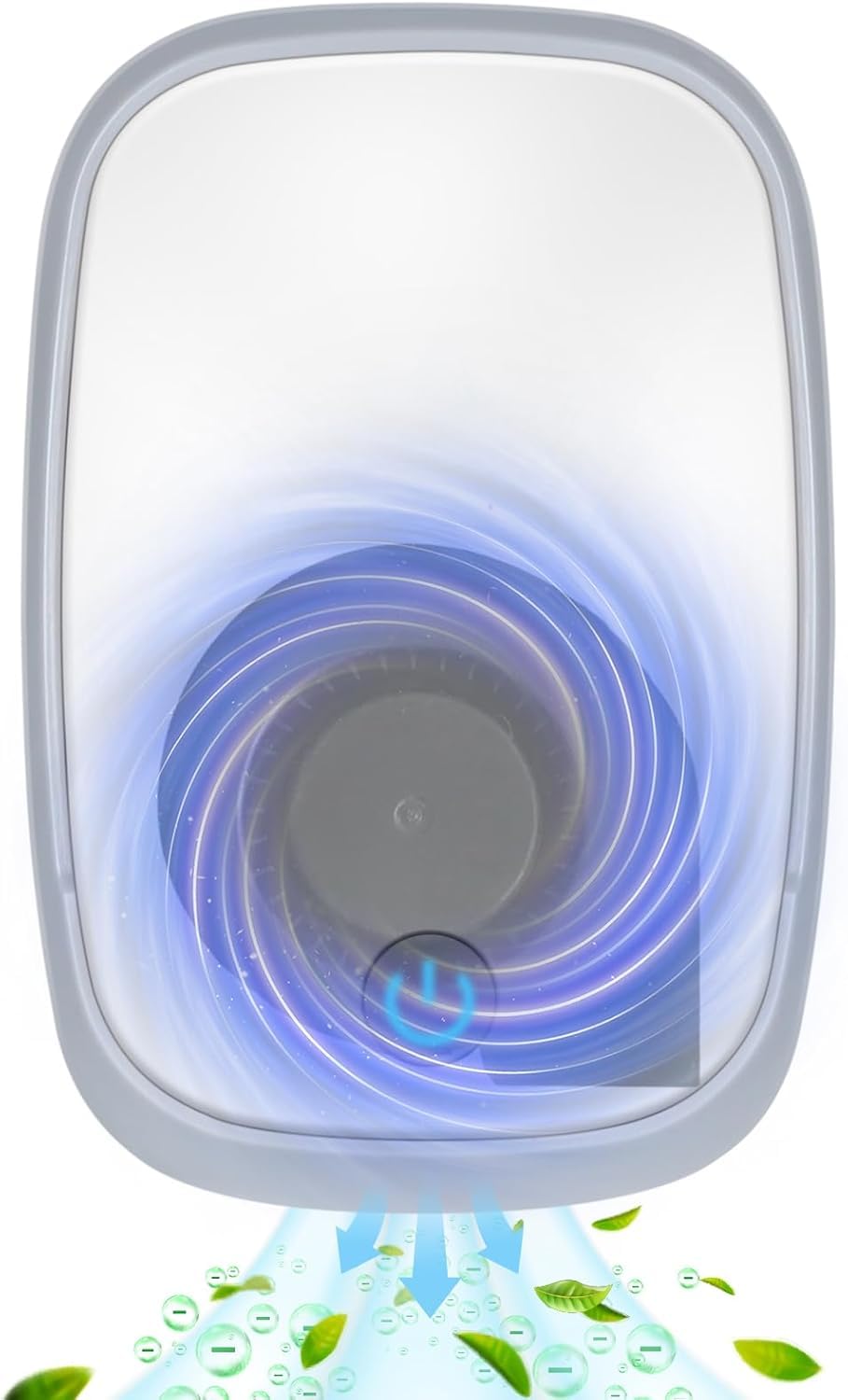 Azonee Home Air Ionizer, Plug-In Air Ion Purifier, Negative Ion Filtration System, Kitchen Silent Air Freshener, Portable Air Filter, Suitable for Deodorization, Smoke Removal, Pet Removal