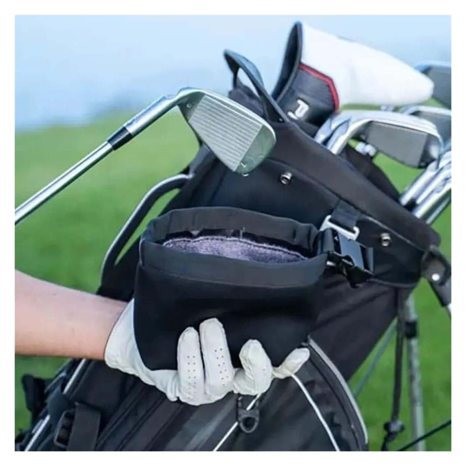 Bolsa de Limpieza portátil for Palos Golf con Tela