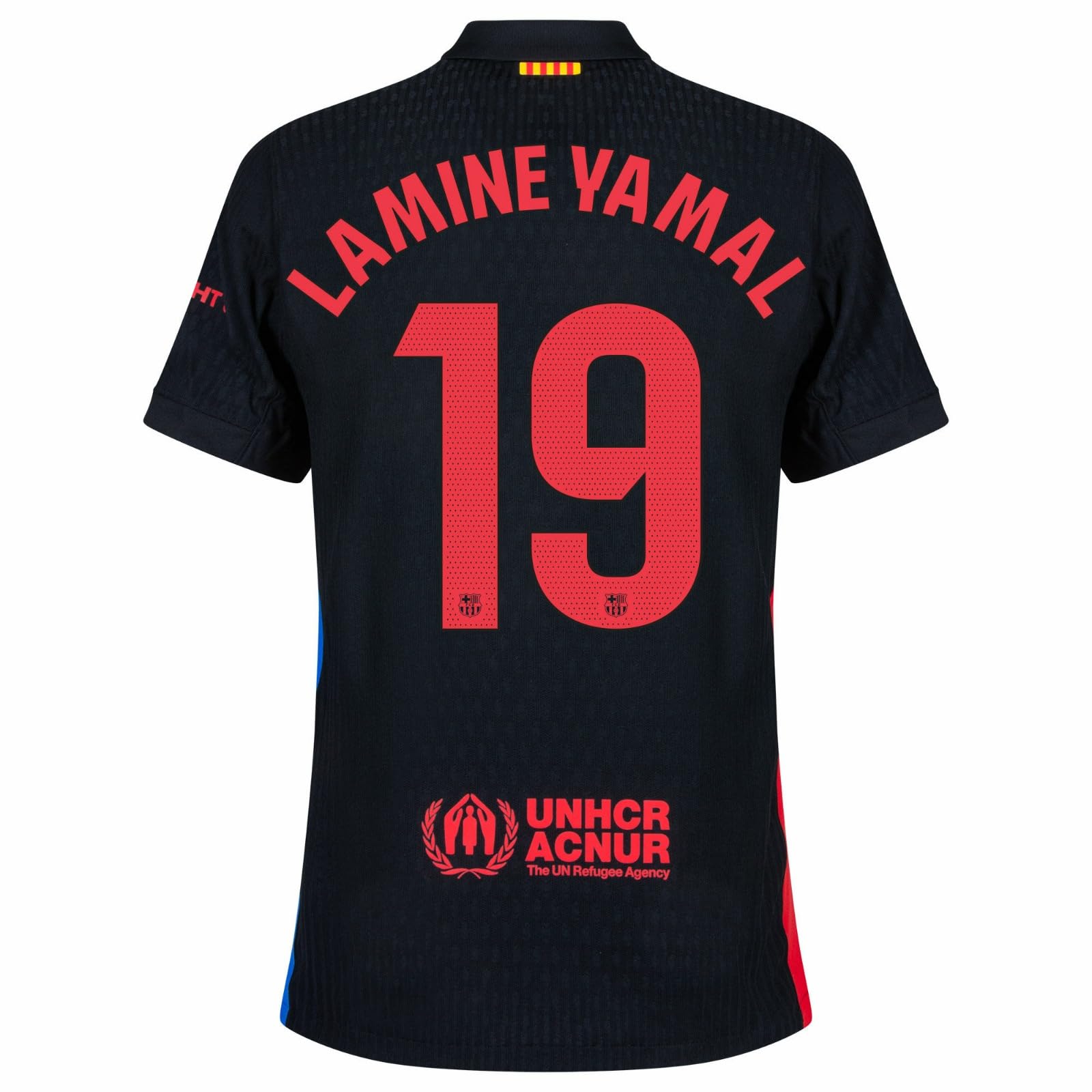 Amazon.com: Lamine Yamal #19 Home Soccer Jersey 2024/25 (Large) Black