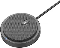 Docooler Microfone Condensador Omnidirecional UM02, USB, Portátil
