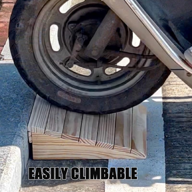 GSKFXJ Wood Wheelchair Ramp, 3