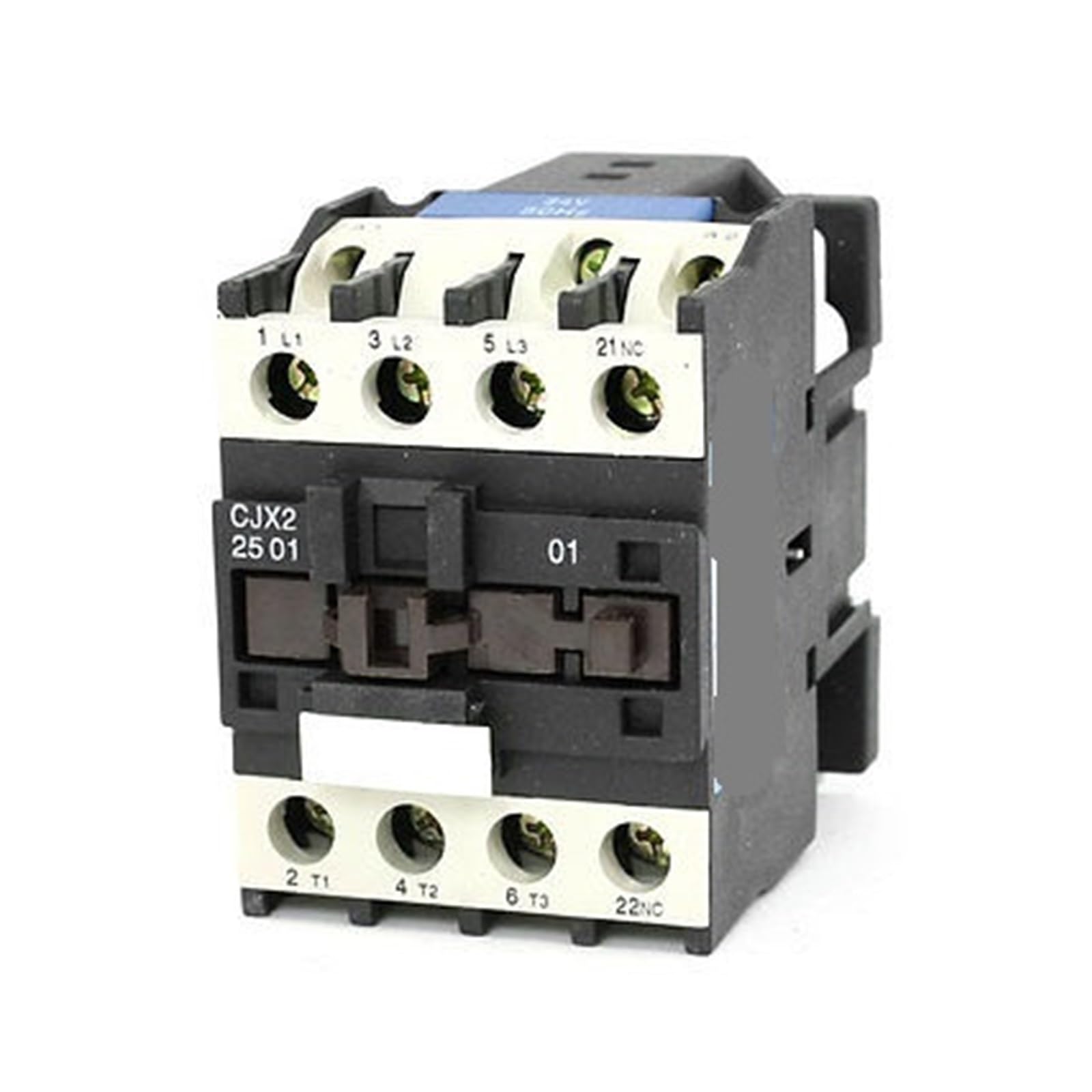 NOBIRTBSA CJX2-2510 AC contactor 24V 50/60Hz Coil 25A Three-Phase 3-Pole 1NC