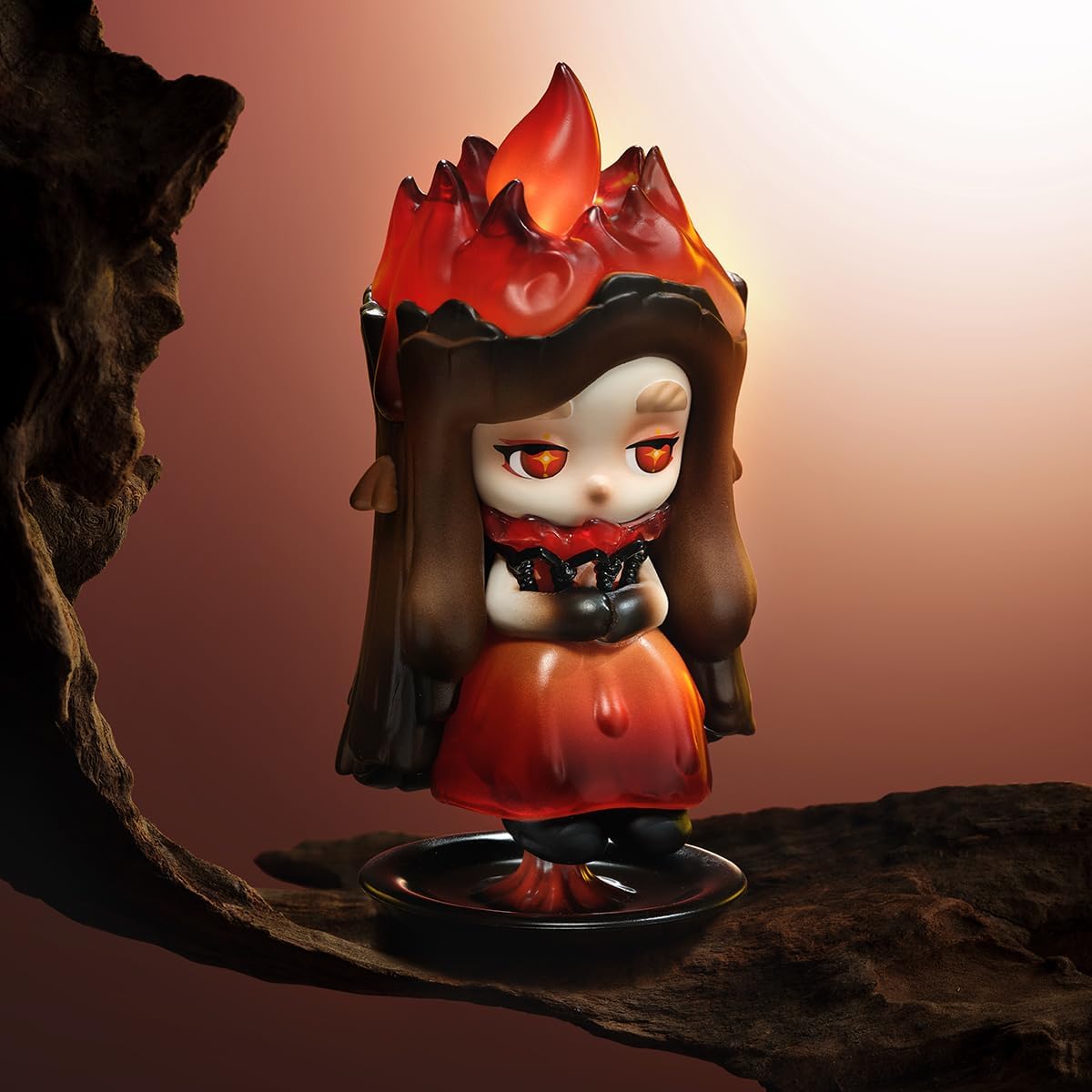 Hirono コンパニオン POP MART CHAKA Light Sprite シリーズ【1ピース】 ポップマート ガチャガチャ ブラインド ボックス フィギュア プラモデル プレミアム おもちゃ ソフビ オリジナル キャラクター 誕生日 プレゼント - Amazon Japan Proxy Shopping with Doorzo