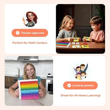 The Fidget Game Multiply & Divide Fidget Mat Multisensory Math Tools